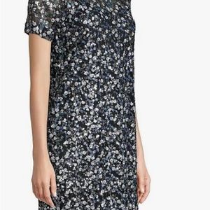 NWT❣️ Michael Kors Millefleur Sequined T-Shirt Dress 👗💙💙💙